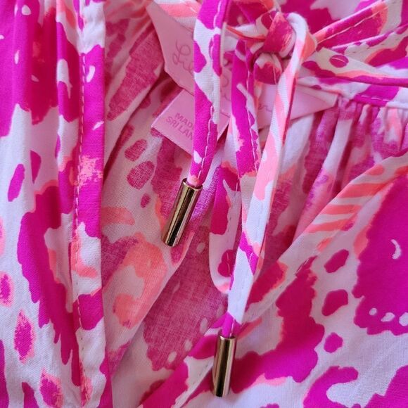 Lilly Pulitzer Willa top Sz M - Picture 8 of 8